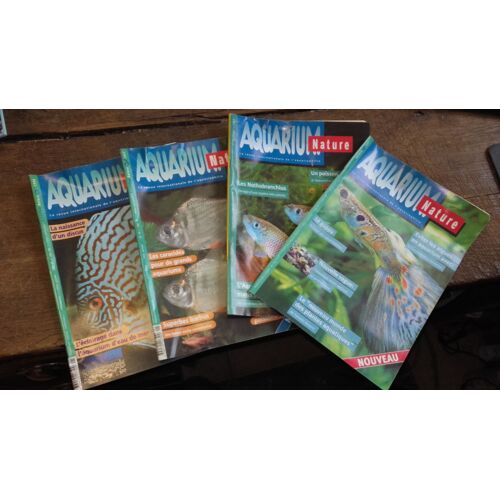 Lot De 4 Revues Aquarium Nature