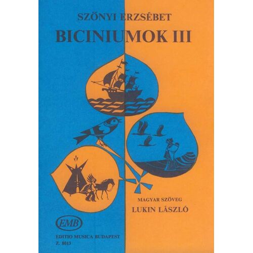 Erzsébet Szönyi : Biciniums Iii American, Australian, Japanese And - Recueil Sa 9790080080139 Embz8013