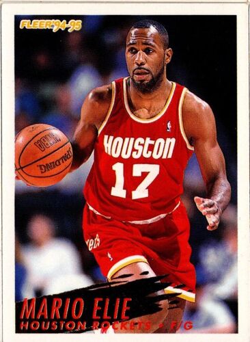 Trading Card Fleer 94-95 Mario Elie 85