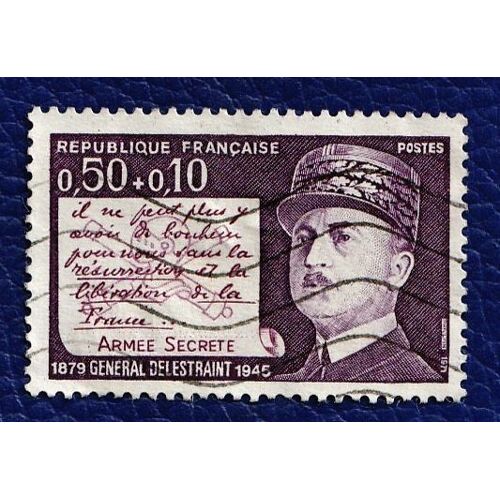 7 Timbres De France "Personnages" De 1971 À 1993