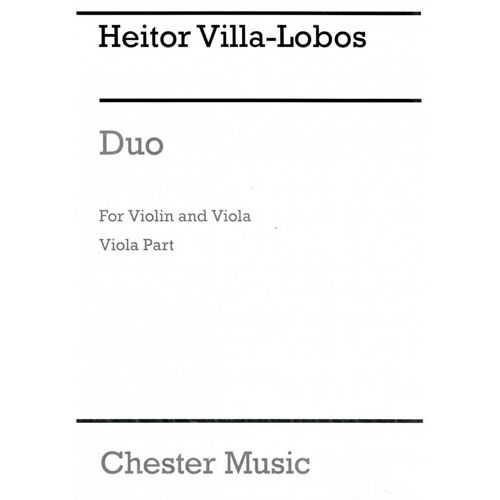 Heitor Villa-Lobos : Duo - Recueil Viola Ser96003