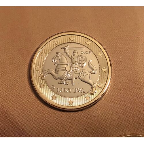 Lituanie 1 Euro 2018 Neuf Unc Du Bu+++Tres Rare+++