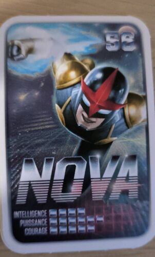 Carte Marvel Révele Ton Pouvoir 56 Nova