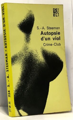 Autopsie D'un Viol -Crime Club