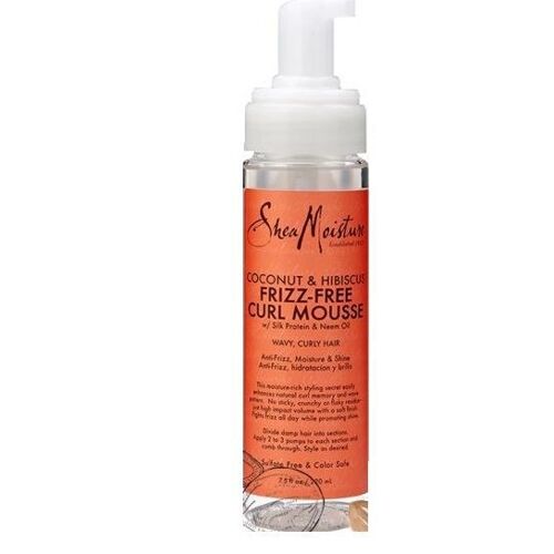 Shea Moisture Noix De Coco Et Hibiscus Mousse Sans Frisottis 220ml 
