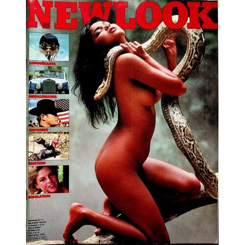 Newlook 9 Mai 1984 Asiatique Nue Erotique Jungle Serpent Corrida Police Usa Rolls Royce Duo Charme