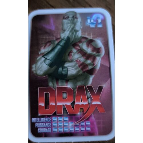 Carte Marvel Révele Ton Pouvoir 41 Drax