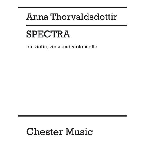 Anna Thorvaldsdottir : Spectra - Recueil Violin, Viola And Cello Musch87384
