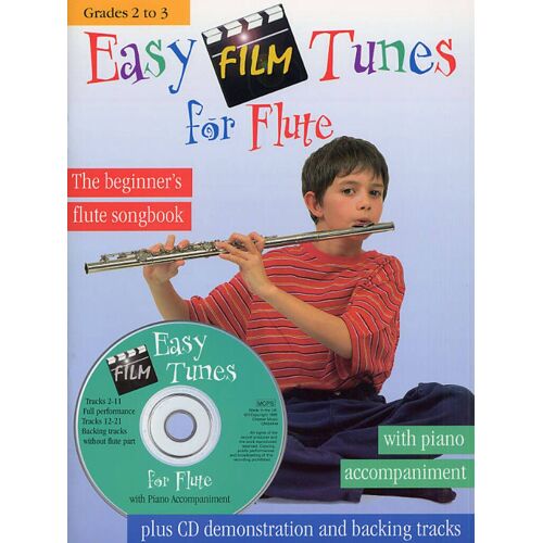 Stephen Duro : Easy Film Tunes - Recueil Avec Cd Flûte Traversière Et Piano Musch61470 9780711969902