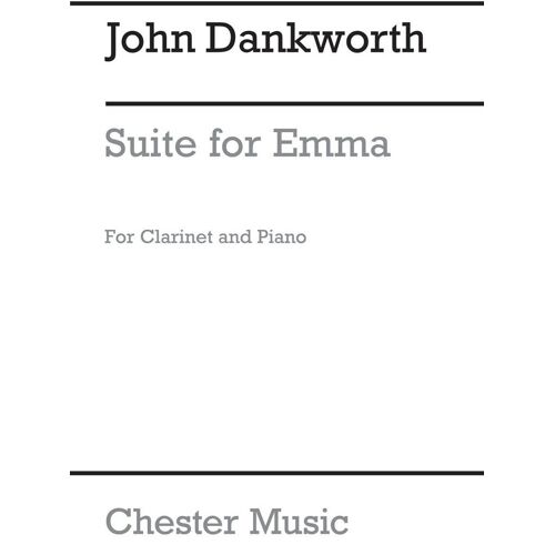 John Dankworth : Suite For Emma For Clarinet And Piano - Recueil Clarinette Et Piano Musch55820