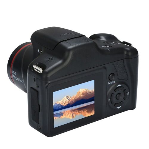 Appareil photo numérique 30fps HD 1080p pour YouTube, caméra statique, caméras photographiques, caméscope, n'aime numérique 16x, chargement USB, déterminer