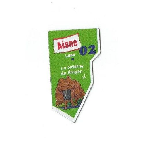 Magnet Départ'aimant Aisne 02 Collection 2019