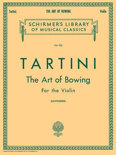 Giuseppe Tartini : The Art Of Bowing - Recueil Violon Hl50256950 9781458406477