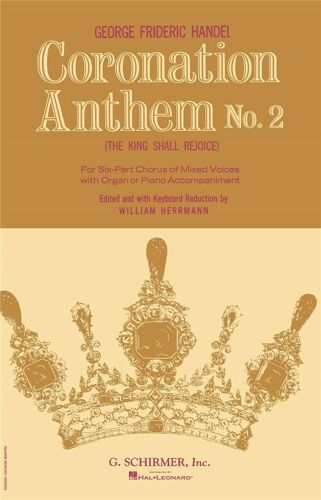 Georg Friedrich Händel : The King Shall Rejoice - Partitions Pour Chorales Satb Hl50325180 9780793547111