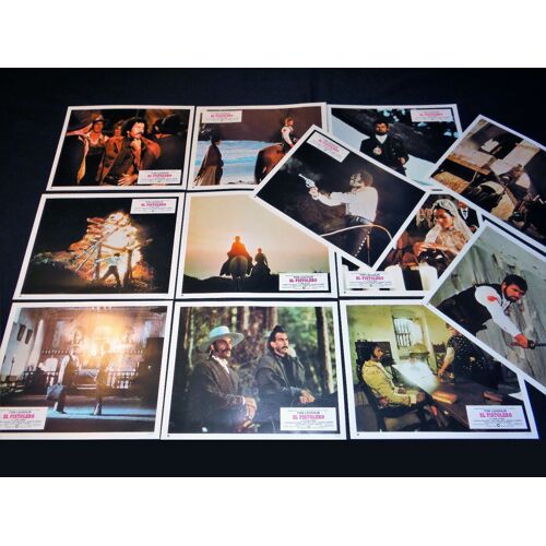 El Pistolero (The Master Gunfighter): Jeu De 12 Photos D'exploitation Cinématographique - Format 24x29,5 Cm - De Frank Laughlin Avec Tom Laughlin, Ron O'neal, Lincoln Kilpatrick - 1975