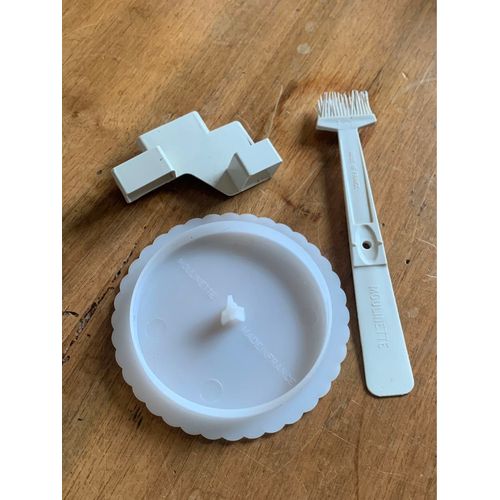 Moulinex, moulinette années 70, 80, 3 accessoires