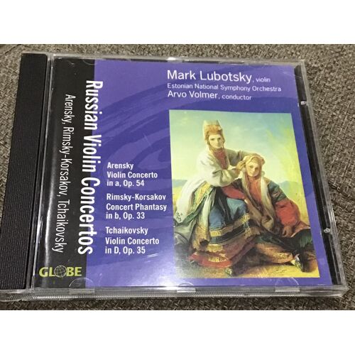 Concertos Pour Violon D'arenski, Tchaikovsky, Rimsky Lubotsky, Violon