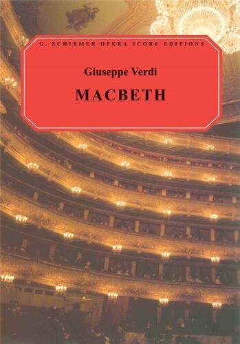 Giuseppe Verdi : Macbeth - Réduction Pour Voix Et Piano Chant Hl50338490 9780793531066