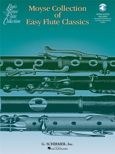 Louis Moyse : Moyse Collection Of Easy Flute Classics 20 Pieces Edited By Louis Moyse - Recueil Avec Support(S) En Ligne Flûte Traversière Et Piano Hl50489868 9781423482796