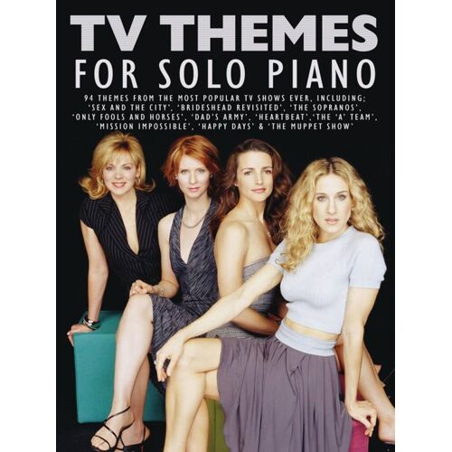 Tv Themes For Solo Piano - Recueil Piano Musam996215 9781847728678