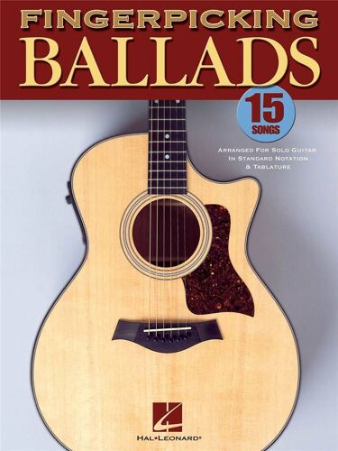Fingerpicking Ballads - Recueil Guitare Hl00699717 9780634098932