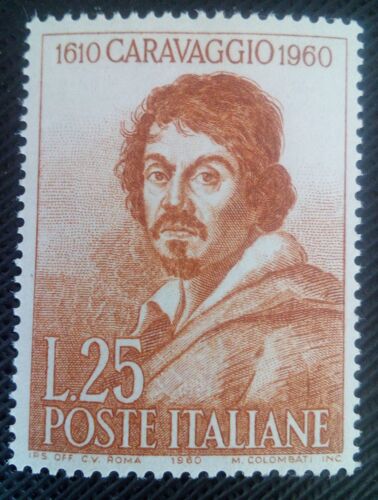 Timbre Italie Y T 824 350e Anniversaire De La Mort Du Caravage (1573-1610) 1960 ( 131006 )