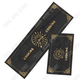 Td® Tapis De Sol Cuisine Domestique Absorbant L'eau Tapis À Séchage Rapide Absorbant L'huile Antidérapant Tapis Résistant À L'huile