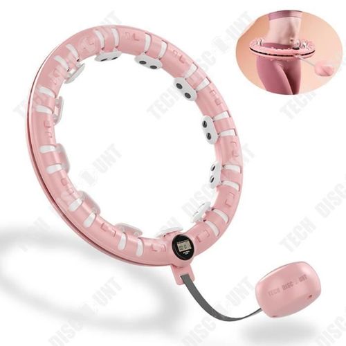Td® Hula Hoop Intelligent Cerceau Détachable Fitness Abdomen Adulte Aggravant La Combustion Des Graisses Taille Mince Cerceau Paress