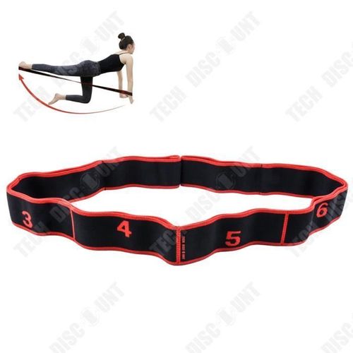 Td® Ceinture Élastique De Yoga Ceinture Élastique Dos Ouvert Épaule Étirement Corde D'exercice Équipement Auxiliaire Ceinture Lajin