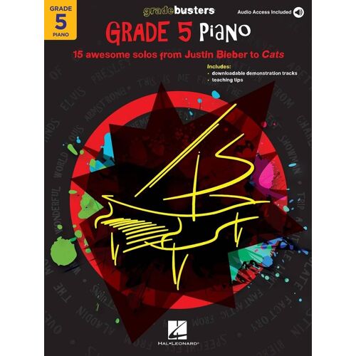 Gradebusters Grade 5 - Piano 15 Awesome Solos From Justin Bieber To Cats - Recueil Avec Support(S) En Ligne Piano Hl01142683 9781705184684