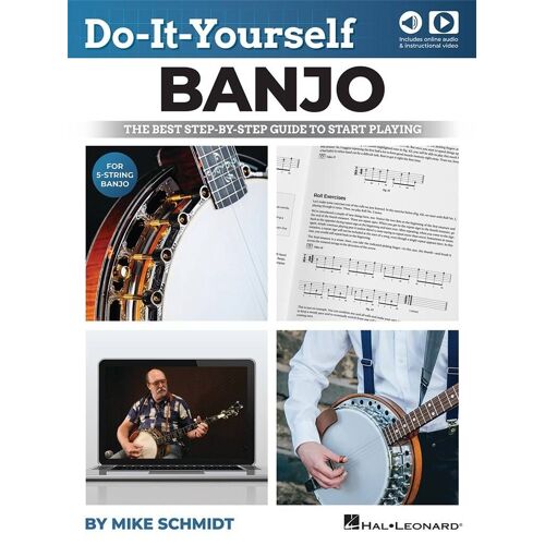 Do-It-Yourself Banjo The Best Step-By-Step Guide To Start Playing - Recueil Avec Support(S) En Ligne Banjo Hl00354325 9781705107638