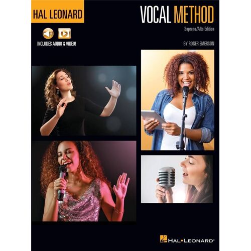 Roger Emerson : Hal Leonard Vocal Method Soprano/Alto Edition - Recueil Avec Support(S) En Ligne Soprano Or Alto Voice Hl00351249 9781705107591