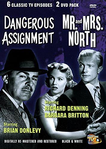Prime Time Tv From The Early Days: Mr. And Mrs, North And Dangerous