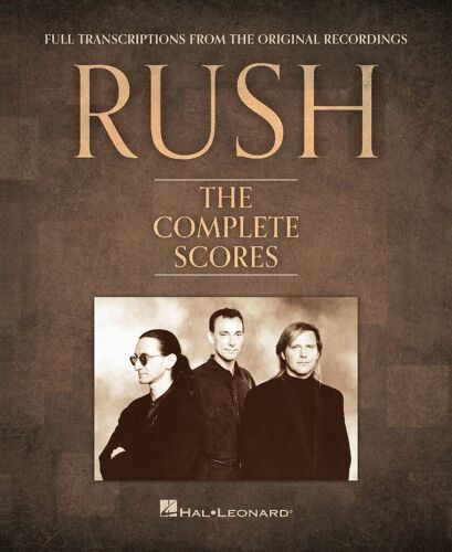 Rush - The Complete Scores Deluxe Hardcover Book With Protective Slip Case - Recueil À Couverture Rigide Tous Les Instruments Hl00357231 9781705113998