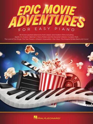 Epic Movie Adventures For Easy Piano - Recueil Easy Piano Hl00439048 9781705163672