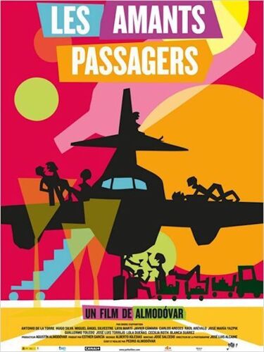 Les Amants Passagers - 2013 - Almodovar - 120x160cm - Affiche / Poster Envoi En Tube