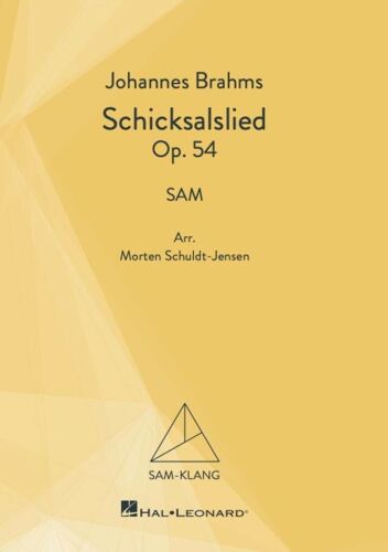 Johannes Brahms : Schicksalslied Sam-Klang - Réduction Pour Voix Et Piano Sam And Piano Hl00373822 9781705149928