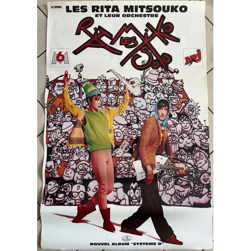 Rita Mitsouko - 80x120cm - Affiche / Poster Envoi En Tube