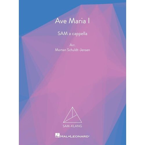 Jonathan Wikeley : Ave Maria I Sam-Klang - Partitions Pour Chorales Sam A Cappella Hl01235547 9781705197646
