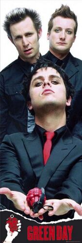 Green Day - Band - Grenade - 53x158cm - Affiche / Poster Envoi En Tube