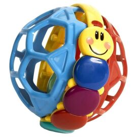 Balle Hochet Chenille Bendy Ball - Multi Coloris