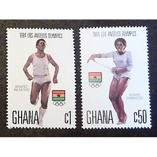 Ghana Neuf Y Et T N° 845 849 Lot De 2 Timbres De 1984
