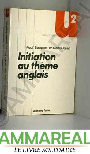 Initiation Au Thème Anglais