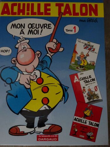 Collectors Achille Talon : 5 Bd Promotionnelles, Dessins Et Textes De Greg, Comme Neuves.