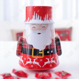 Td® Décorations De Noël Gobelet Boîtes De Conserve Bonbons De Noël Petit Cadeau Décoration Pot Boîte À Bonbons Créatif Pour Enfants