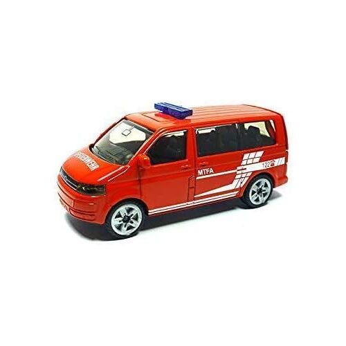 Siku 1460038 Conduit De Secours Pour Pompiers Mtfa Autriche, Métal/Plastique, Rouge, Hayon Ouvrant