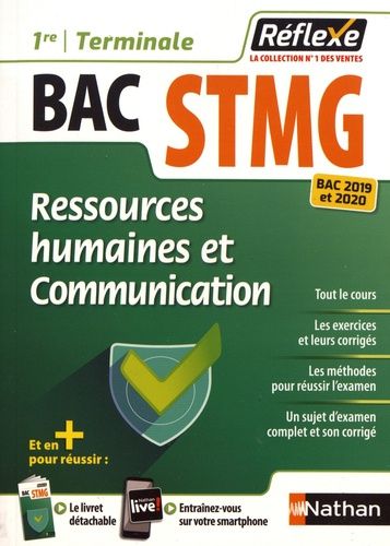 Ressources Humaines Et Communication 1re Et Tle Bac Stmg - Edition 2019