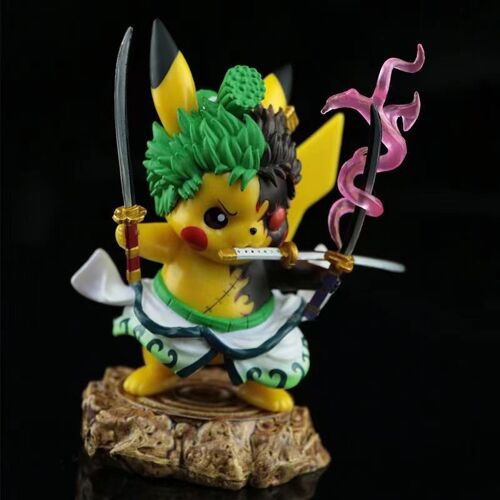 Neptune King Of Thieves Kimono Sauron Cos Costume Pikachu Hand Puppet Car Ornament Model Doll Box Set
