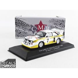 Cmr - 1/43 - Audi Quattro - Monte-Carlo 1986 - Wrc003b-Cmr