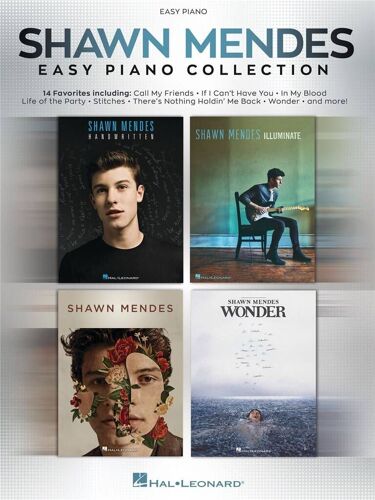 Shawn Mendes - Easy Piano Collection - Recueil Easy Piano Hl00363612 9781705132258
